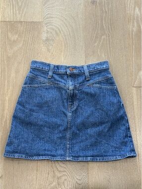 Madewell Denim Mini Skirt